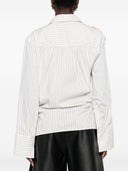 Iro Lace Striped Cotton Shirt