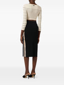 Elisabetta Franchi Knitted Midi Skirt