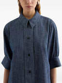 Chemise en coton denim Jil Sander
