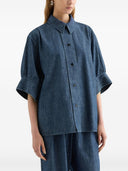 Chemise en coton denim Jil Sander