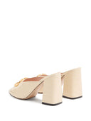 Valentino Garavani V Logo Signature Leather Mules
