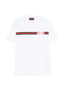 T-shirt en coton à logo Gucci