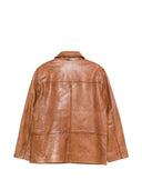 Chaqueta de cuero de ante Herskind