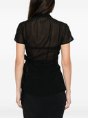 Rick Owens Silk Wrap Top