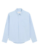Camisa Ami Paris De Algodón A Rayas