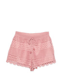 Zimmermann Wanderlust virkade bomullsshorts