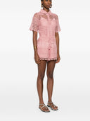 Zimmermann Wanderlust virkade bomullsshorts