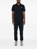 Stone Island Logo Cotton Polo Shirt