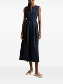 Woolrich Cotton Belted Long Coat