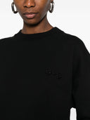 Pull à col rond en coton Gucci