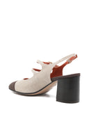 Zapatos de tacón con tira trasera Papaya de Carel Paris