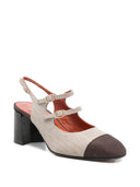 Zapatos de tacón con tira trasera Papaya de Carel Paris