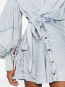 Miniabito in denim Zimmermann Rebellion