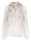 Zimmermann Rebellion Printed Blouse