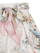 Zimmermann Rebellion Silk And Cotton Shorts