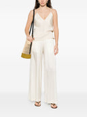 Pantalon en satin de soie Forte Forte