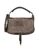 Chloè Marcie Suede Leather Shoulder Bag