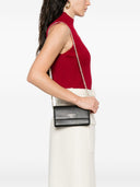 Portefeuille en cuir sur chaîne Emporio Armani