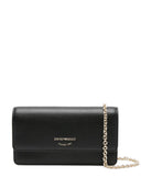 Portefeuille en cuir sur chaîne Emporio Armani