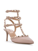 Escarpins en cuir Rockstud Valentino Garavani