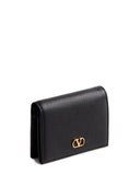 Valentino Garavani V Logo Signature Leather Wallet