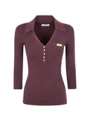 Elisabetta Franchi trui met V-hals