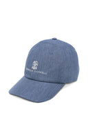 Cappello da baseball con logo Brunello Cucinelli