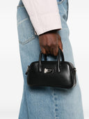 Emporio Armani kleine leren bowlingtas
