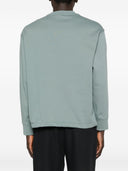 Sweat-shirt à col rond en coton Emporio Armani