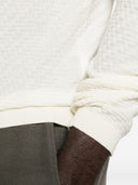 Maglione girocollo in lana di Emporio Armani