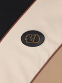 Giacca in giubbotto con logo V di Valentino