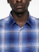 Camicia a quadri in cotone Tom Ford