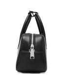 Emporio Armani Medium Leather Bowling Bag