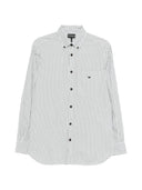 Emporio Armani Striped Cotton Shirt