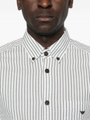 Emporio Armani Striped Cotton Shirt