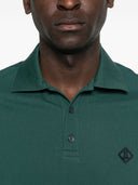 Polo en coton à logo Herno