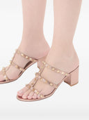 Sandales en cuir Rockstud Valentino Garavani