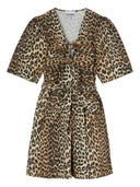 Mini-robe en coton biologique Ganni