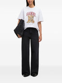 Ganni Baby Tiger Organic Cotton T Shirt