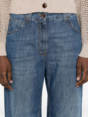 Brunello Cucinelli Jeans i bomull i denim