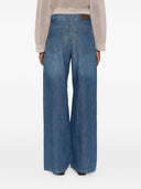 Brunello Cucinelli Jeans i bomull i denim