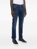 Jeans Jacob Cohen in denim dalla vestibilità super slim