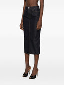 Givenchy Denim Long Skirt