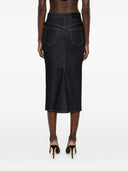 Givenchy Denim Long Skirt