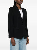Veste blazer à simple boutonnage à fines rayures Emporio Armani