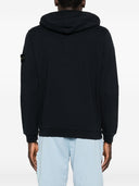 Bawełniana bluza z kapturem i logo Stone Island