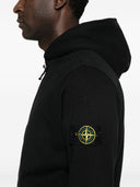 Stone Island Logo Cotton Hoodie