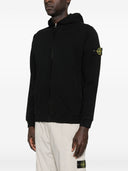 Stone Island Logo Cotton Hoodie