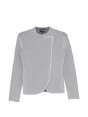 Giacca blazer a righe di Emporio Armani