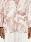 Alysi Printed Single Breasted Jacket